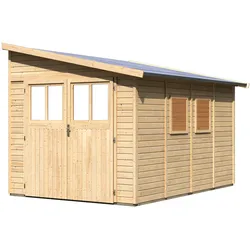 Karibu Classic Gartenhaus Bomlitz 4 - 19mm-238 x 355 cm