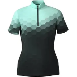 LÖFFLER Damen Trikot W BIKE SHIRT IS DE SMU, Größe 36 in Blau Blau