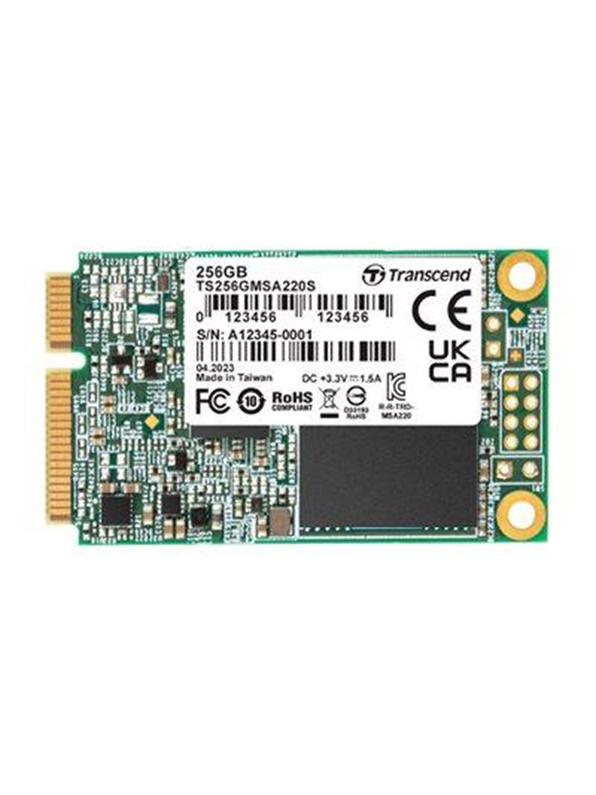 Transcend 220 mSATA SSD - 128GB