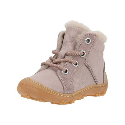 Stiefelette PEPINO "Pepino Stiefelette Leder", Damen, Gr. 21, violett, Leder, Schuhe Stiefelette