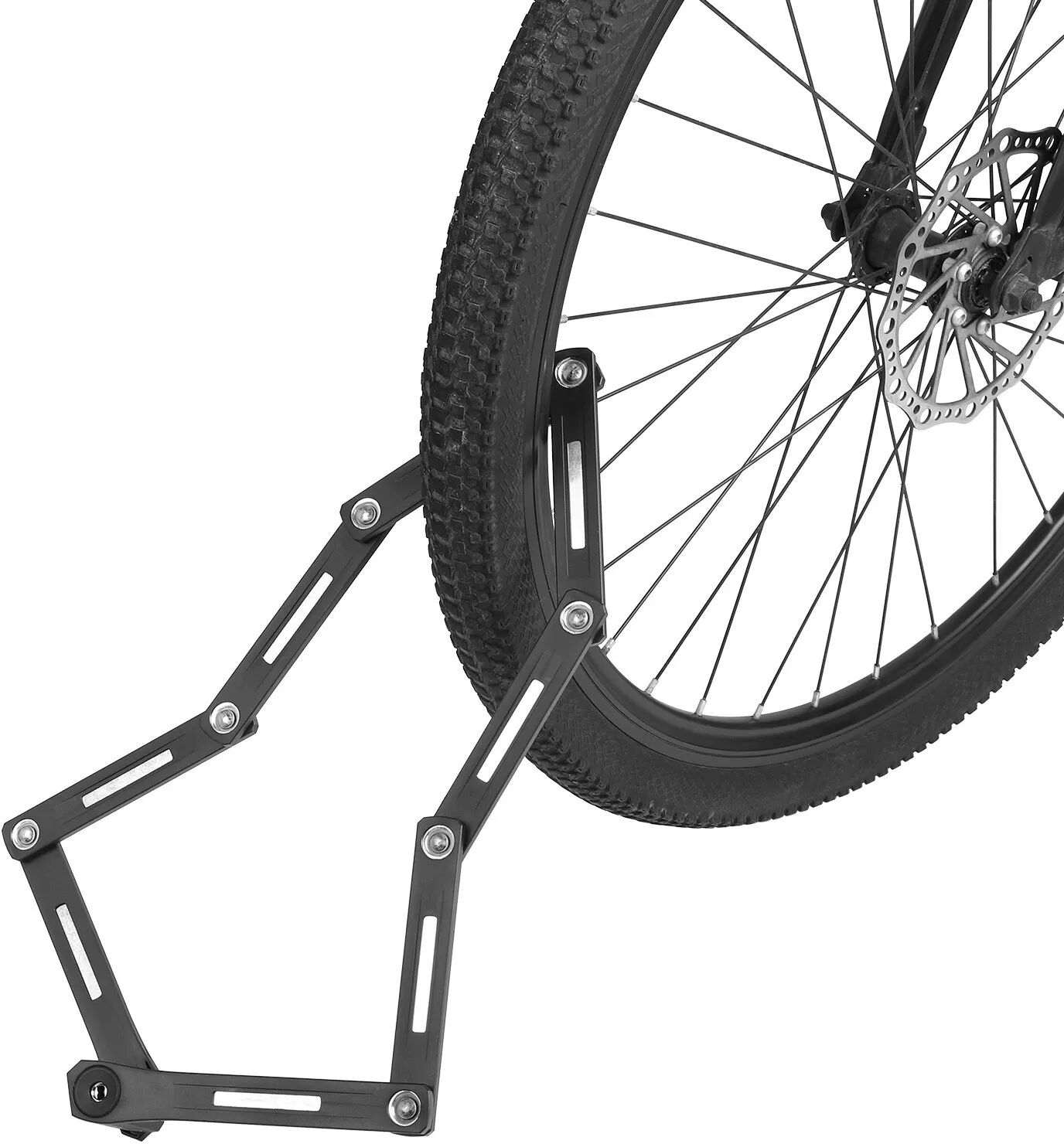 INF Klappbares Fahrradschloss, robustes, diebstahlsicheres, faltbares Fahrradschloss