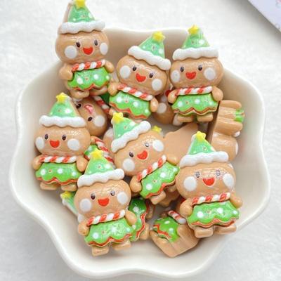 Uplift Essentials 10 Piece Resin Christmas Flatback Cabochons Set style B