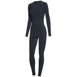 Vikingsports, Damen, Funktionsunterhose, Viking Europe Gaja Bamboo Unterwäsche Set Damen schwarz Grösse L 2021 (L), Schwarz