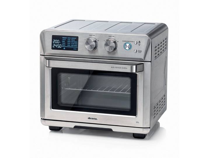 Ariete Heißluftfritteuse 4629/1, 1700 W, Mini-Backofen, Grill und Rotisserie in Einem, 25 L