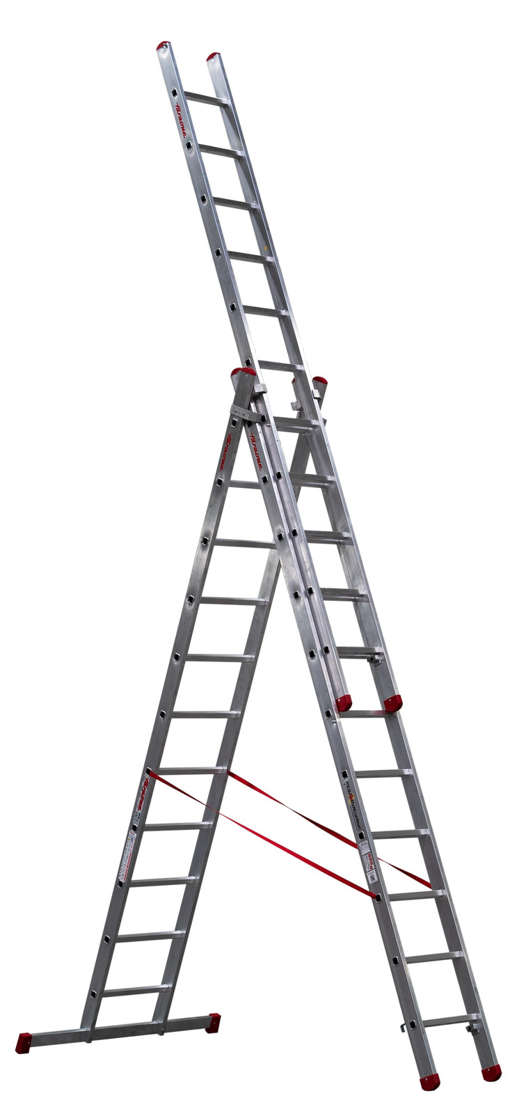 Faraone Arbeidssteiger Ak336.3, 3-delige ladder met 33 treden