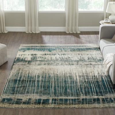 KALATY Radiant Horizon Abstract Area Rug