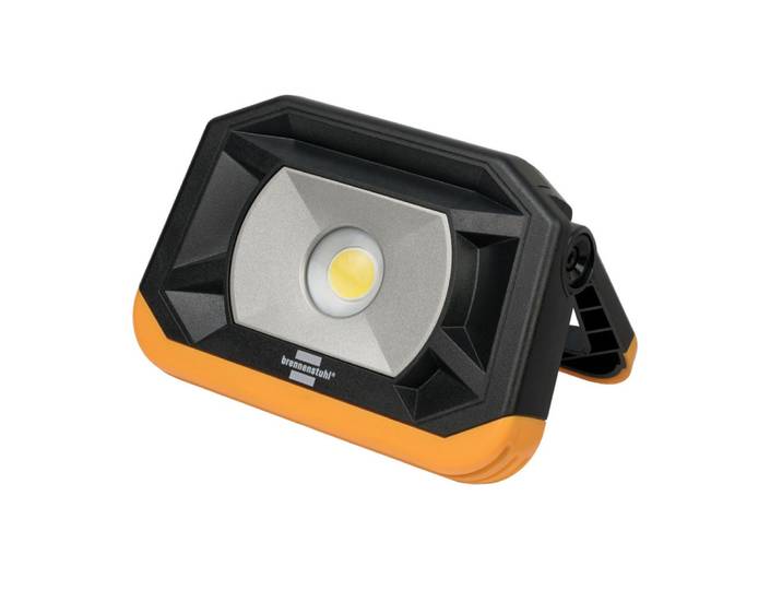 Projecteur de chantier Brennenstuhl, 1000 lumens, autonomie 13h, LED, rechargeable, portable