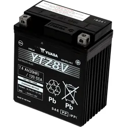 Yuasa YTZ8V AGM Motorradbatterie 12V 7Ah 120A - Wartungsfrei & Leistungsstark