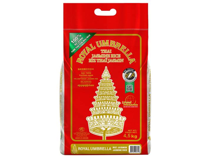 Royal Umbrella Thaise geurige rijst 4,5 kg