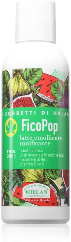 Helan I SORBETTI DI HELAN FicoPop Toning Softening Milk fluide corporel apaisant 150 ml