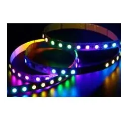 Synergy 21, LED Streifen, LED Flex Strip 5050 - 60 RGB pixel DC24V SM16703 IP20 (RGB, 500 cm, Indoor)