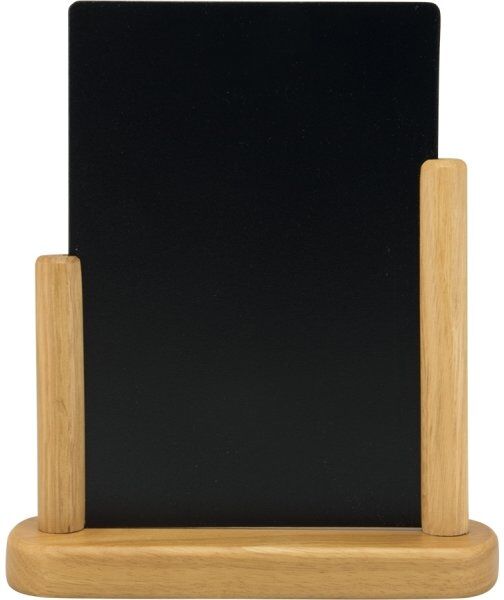 Securit Elegant Bordskilt   A5   Teak