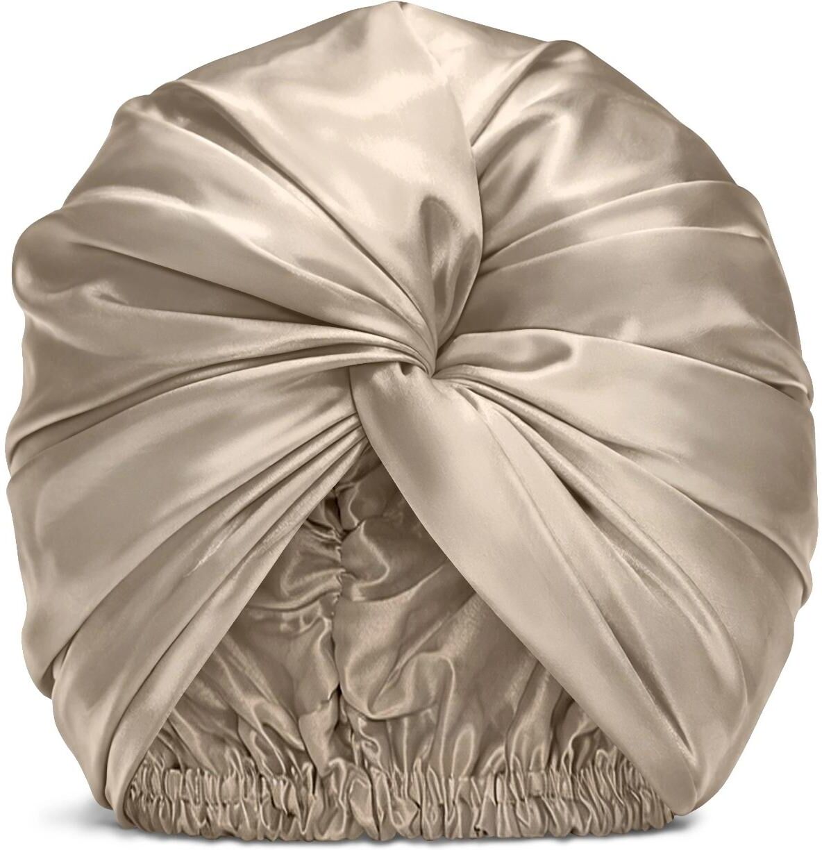 Haarband "VBEAUTY Premium Seiden Turban", Damen, beige (champagner), Haarfixierungen Haarband champagner Einheitsgröße