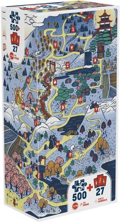 iello Puzzle PLAY Donjon 500 pcs : Forêt