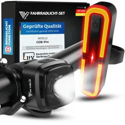 Fahrradbeleuchtung mit COB-Technologie - Bestseller,Neu,oft gekauft