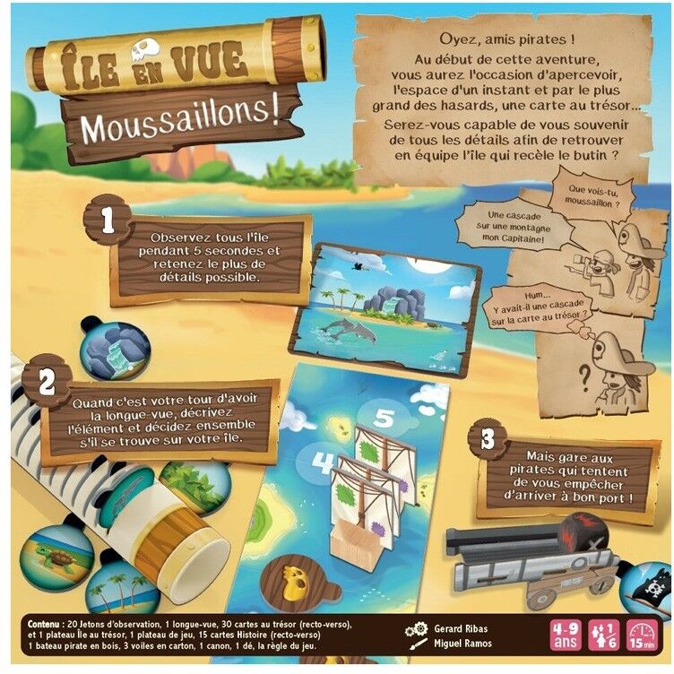 Mercurio Île en vue moussaillons !