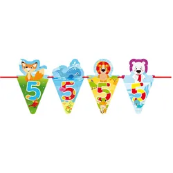 Folat Flaggenlinie Tiere - 5 Jahre (1 Stk.)