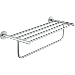 GROHE Handtuchhalter Bau Cosmopolitan 40462001, silber, zur Wandmontage, verchromt, 5 Arme zu je 56,4 cm