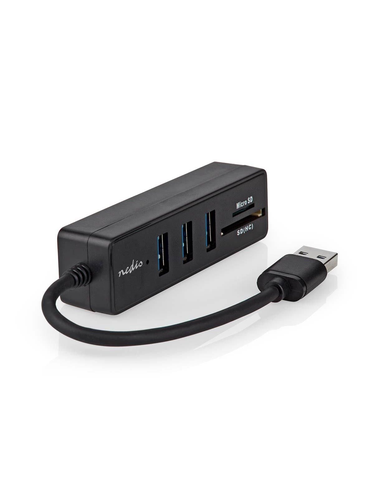 Nedis CCGB61250BK01 interface hub USB-Hubs - USB 3.2