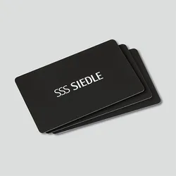 SIEDLE RFID-Transponder 13,56MHz 25mm SKC 600-0/3 EEPROM Kunststoff 85x54x1mm 16g