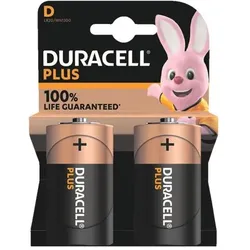 Duracell 2er-Pack Batterien »Plus« Mono / D / LR20