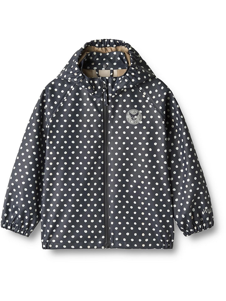 Wheat Regenjacke "Chardy" in Schwarz/ Creme - 98
