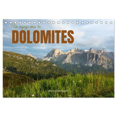 Un voyage dans les Dolomites (Calendrier de bureau 2027 DIN A5 vertical), CALVENDO calendrier mensuel