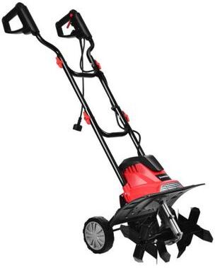 Costway 14-Inch 10 Amp Corded Electric Tiller and Cultivator 9-Inch Tilling Depth