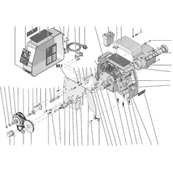 PROXXON 24002-01-59-01 Motorbefestigungsplatte groß für Drehmaschine PD 250/E