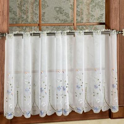 H.c. International, Inc. Samantha Tailored Tier Pair, 59 x 36, Sage