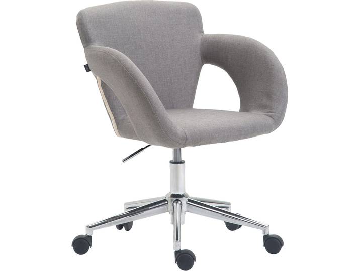 Bürostuhl Edison Stoff grau