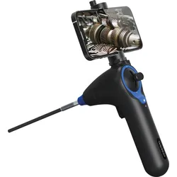 JESERAL JS260-PT - Smartphone Endoskop, Ø 6,2 mm, 210° bewegliche Kamera (2 Wege)