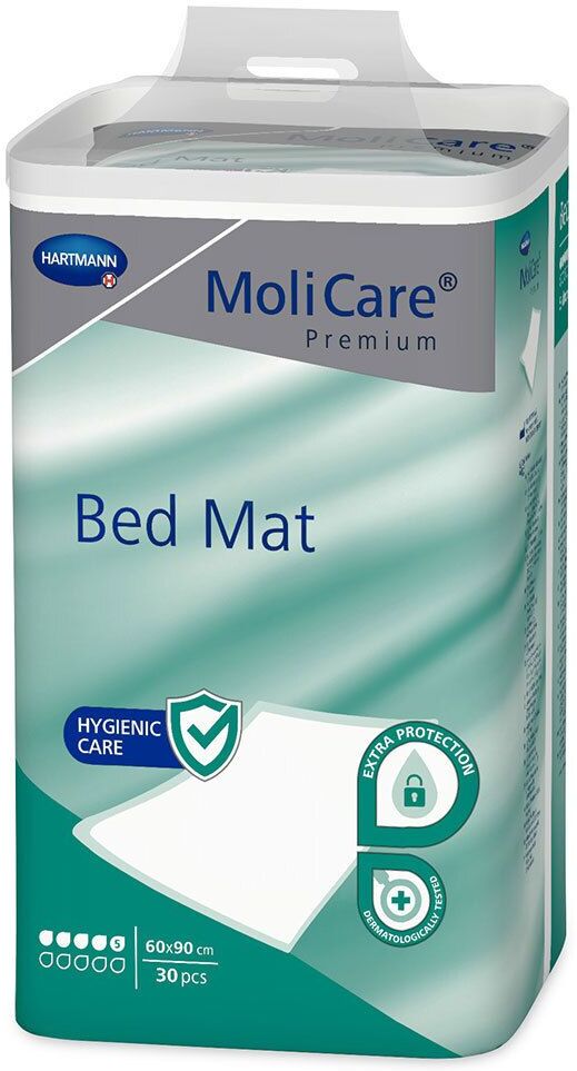 Molicare Premium Bed Mat 5 Tropfen 60x90 cm 30 St Unterlagen