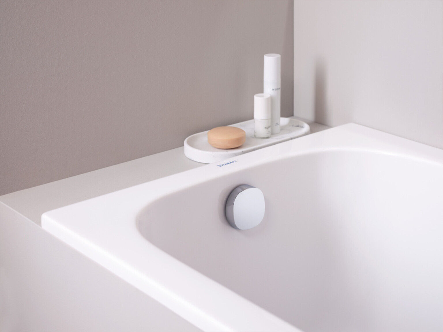 Duravit Badewanne Qatego 160x70cm, EB-Version, 1 RS, weiß (700610000000000)