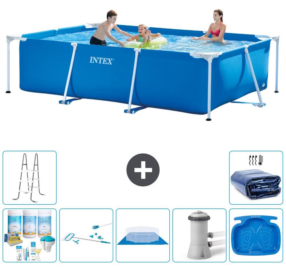 Rechteckiger Frame Pool - 300x200x75 cm - 8-teilig S20060