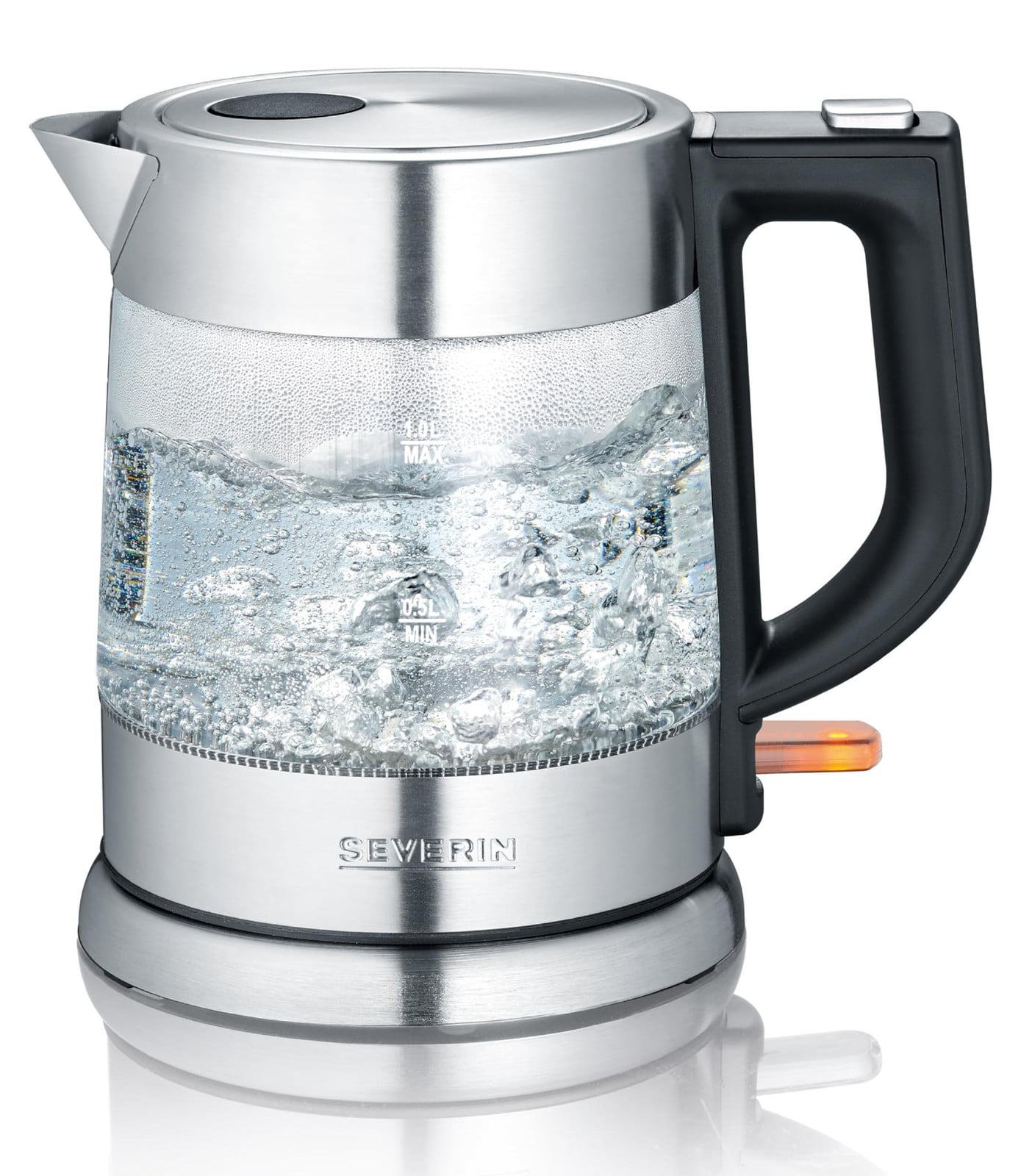 Severin WK 3468 Glazen waterkoker, 1 liter