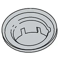 hansgrohe Schlauchfutter 97746000 3-Loch Wannenarmatur, Ersatzteil