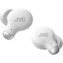JVC HAZ250T Noise Cancelling Bluetooth Wireless Memory Foam Earbuds White (ANC, 28 h, Kabellos), Kopfhörer, Weiss