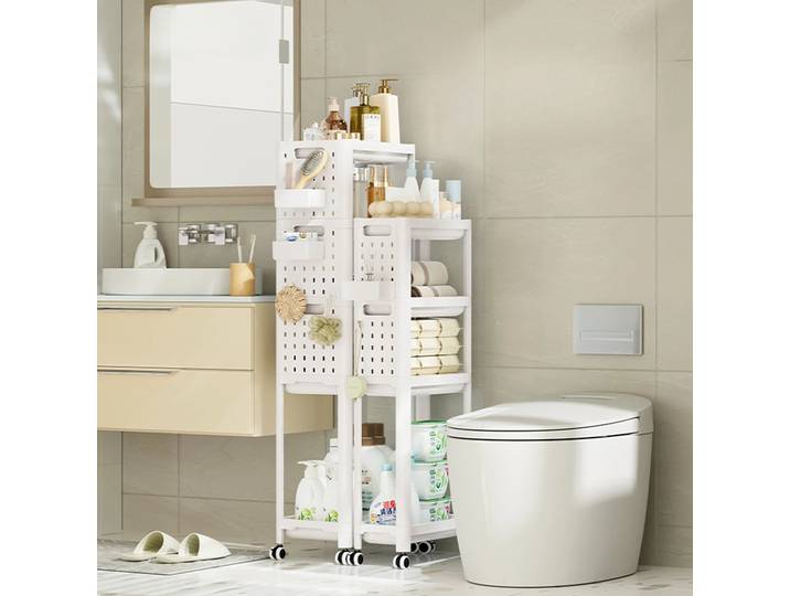 Étagère de rangement pour espaces étroits de cuisine, support latéral pour réfrigérateur