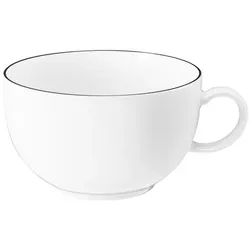 6er-Set Seltmann Kaffeetasse Lido 350 ml Porzellan Schwarz L (Large)