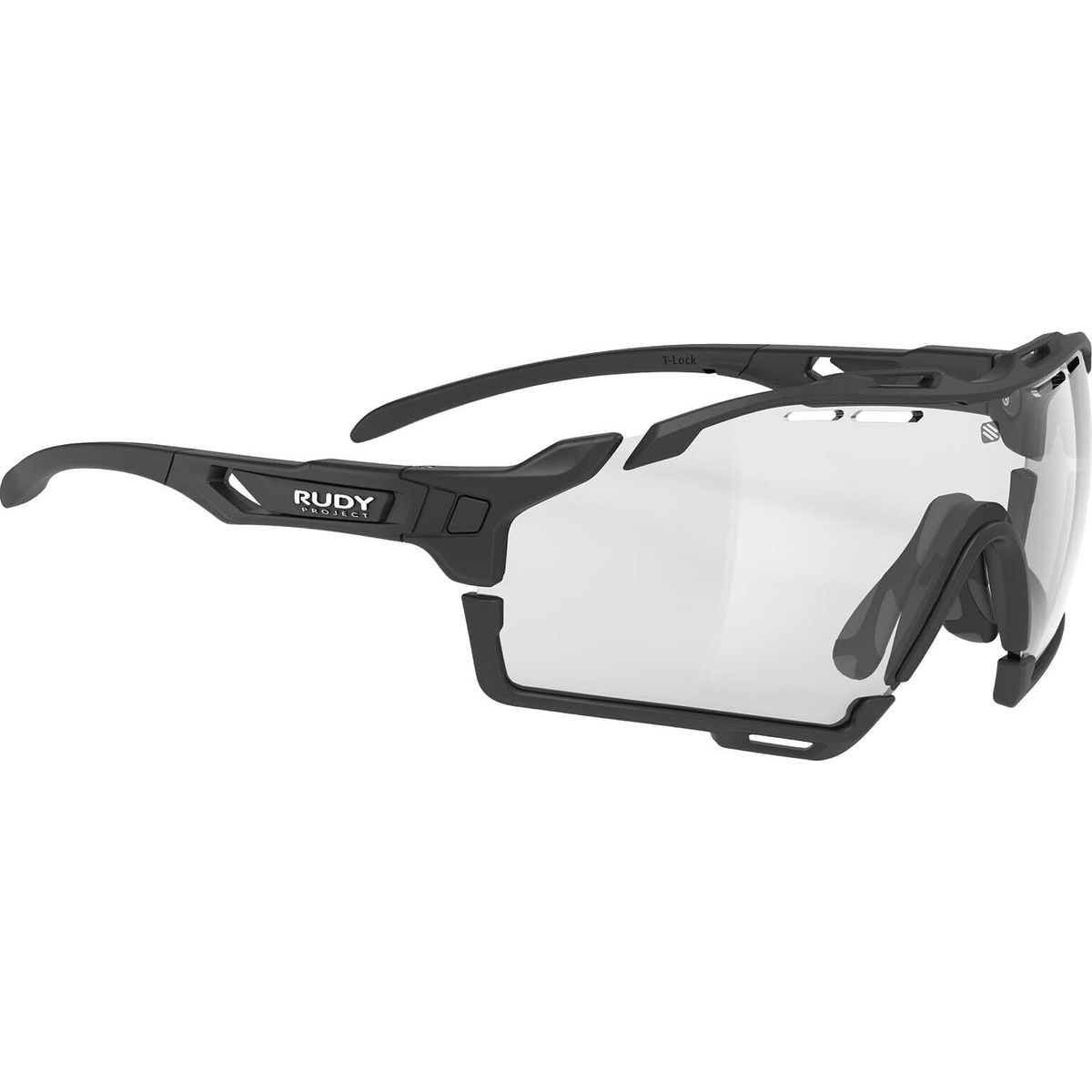 Rudy Project Cutline Stealth Certified Z87.1 impactx™ photochromic 2black black matte (bumpers included) (SP637306-SH00-SP637306-SH00)