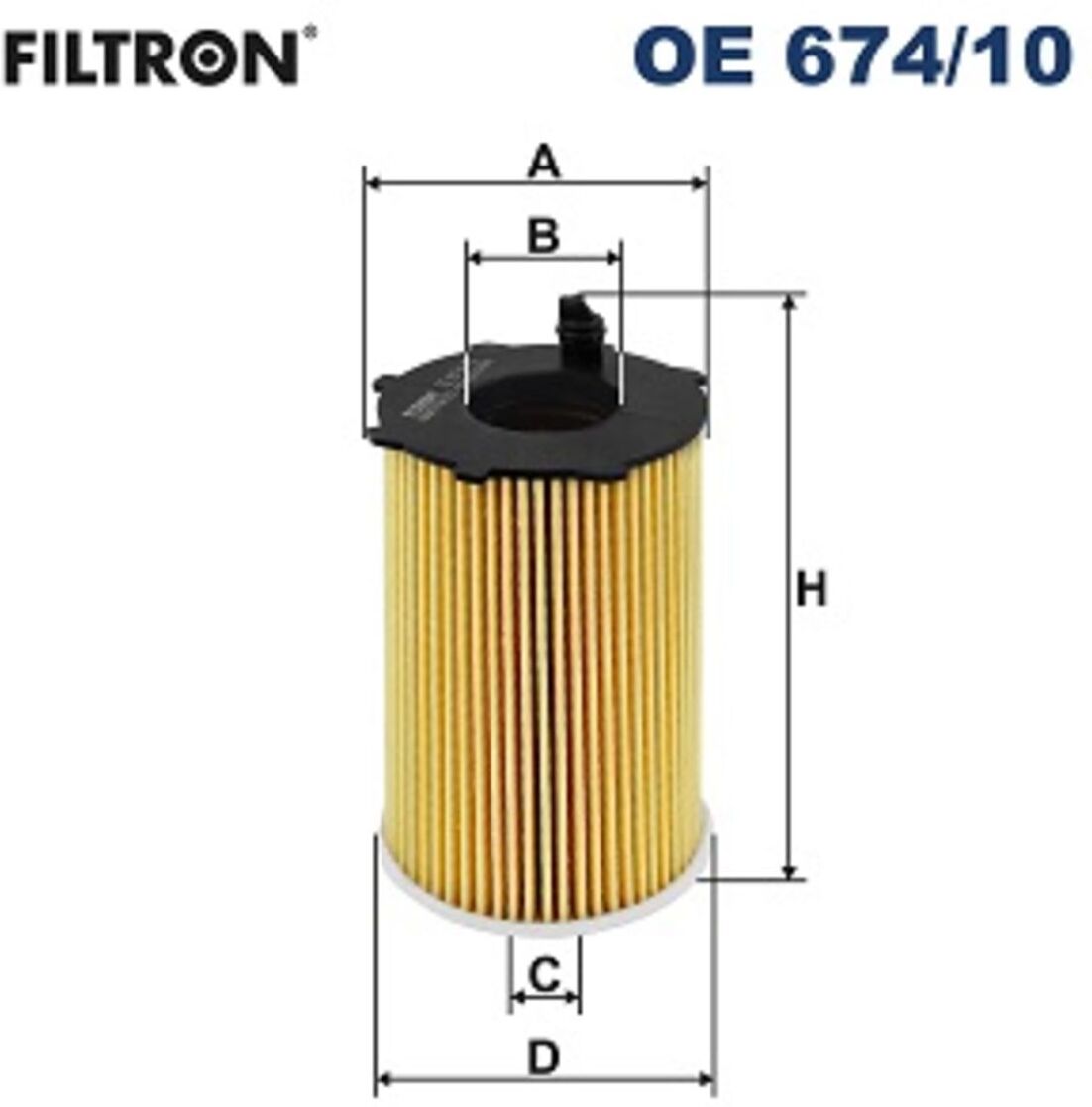 Ölfilter FILTRON OE 674/10