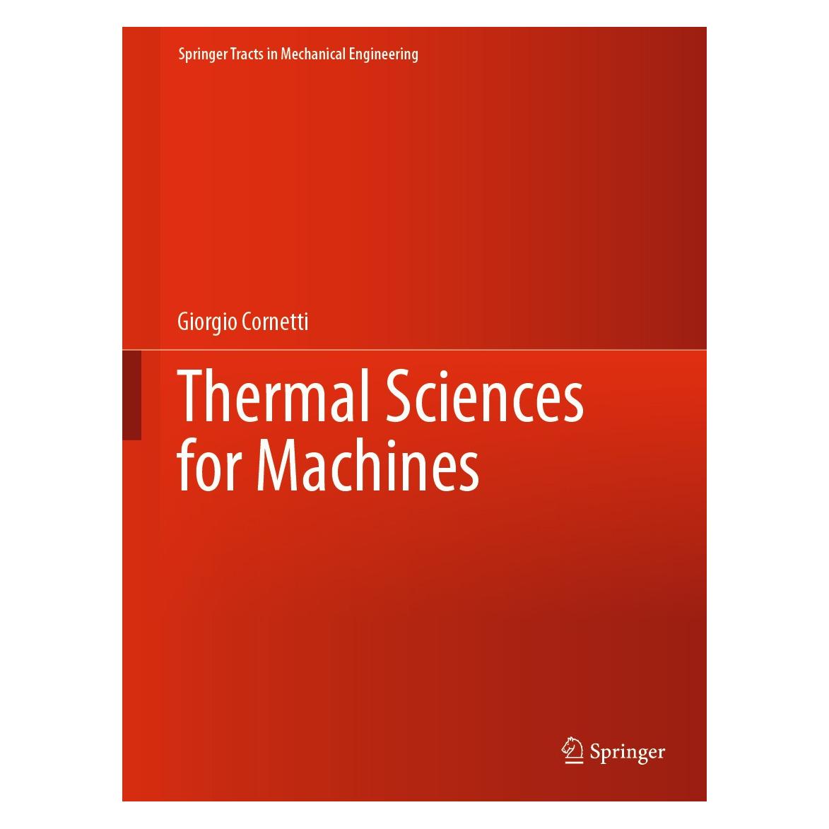 Springer Cornetti:Thermal Sciences for Machines (Englisch, Hardcover, Giorgio Cornetti) (9783030915926)