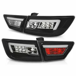 LED-Rückleuchten passend für Renault Clio IV 2013–2016 Schrägheck | Schwarz
