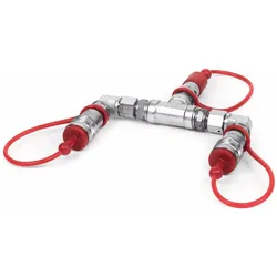 TCM CO2 Splitter (2 CO2 Jets auf 1 CO2 Flasche) (Dunsterzeuger (Hazer)), Hazer