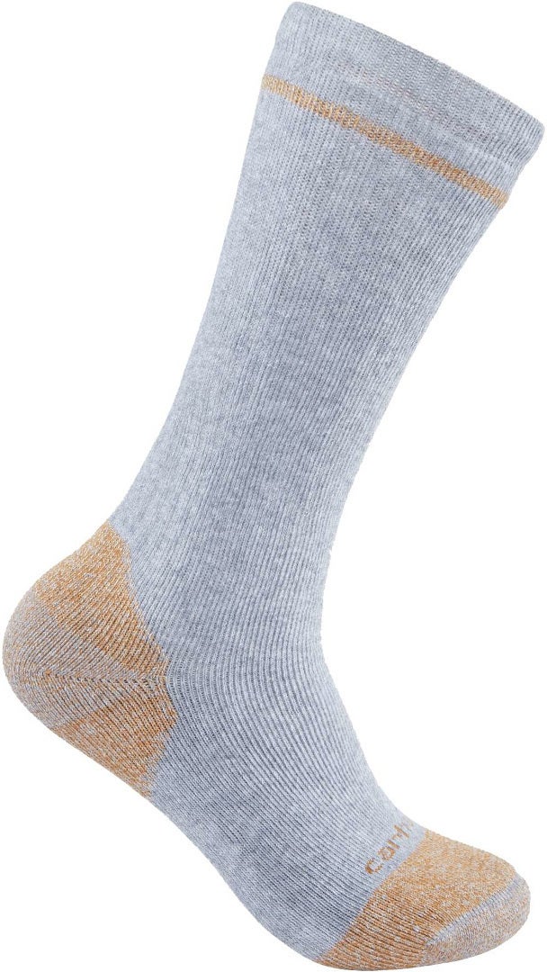 Carhartt Cotton Blend Steel Toe Boot Socken (2er Pack) SB5552M-GRY-S083