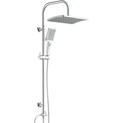 SchütteDuschset MALLORCA Regendusche ohne Armatur Chrom