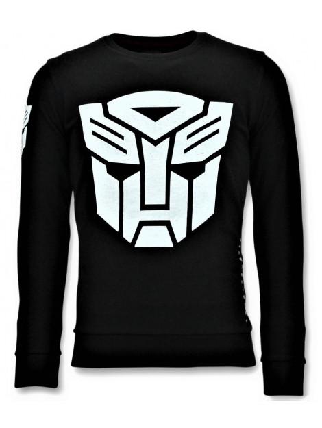Local Fanatic Sweater transformers print