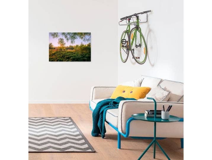 Leinwandbild KOMAR Sommerabend - Größe 60 x 40 cm , bunt (farbe bild(er): bunt), B:60cm H:40cm T:2cm, Holz, Papier, Bilder, Leinwandbild, Keilrahmenbild mi Echtholzrahmen