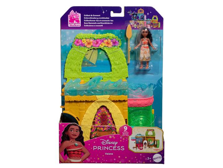 disney-vaiana histoires à empiler-coffret maison de poupée